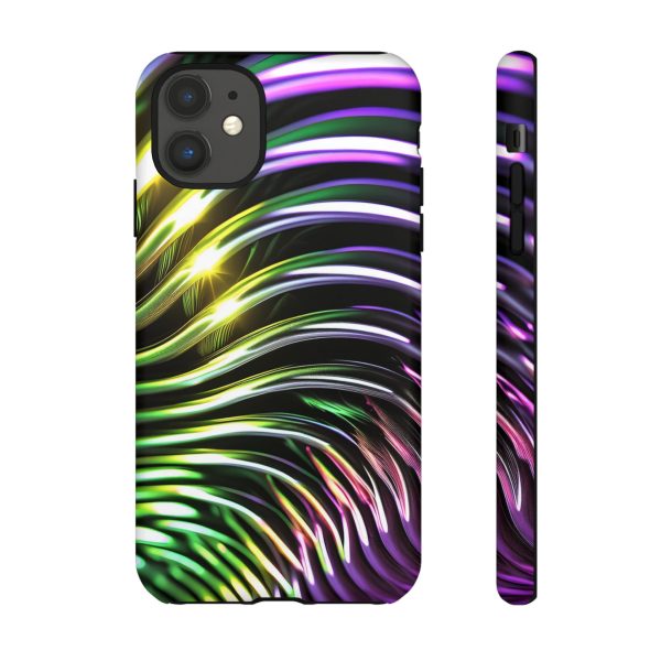 Green and Purple 2 iPhone | Samsung | Samsung Galaxy | Google Pixel - Cell Phone Tough Cases - Image 20