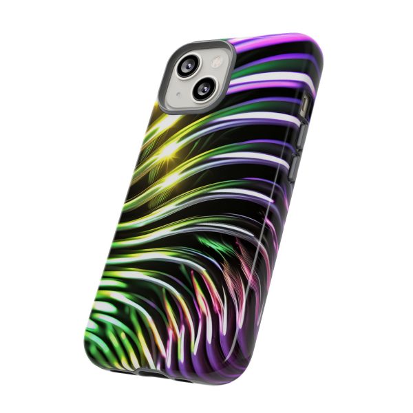 Green and Purple 2 iPhone | Samsung | Samsung Galaxy | Google Pixel - Cell Phone Tough Cases - Image 90