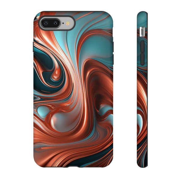 Terracotta iPhone | Samsung | Samsung Galaxy | Google Pixel - Cell Phone Tough Cases - Image 4