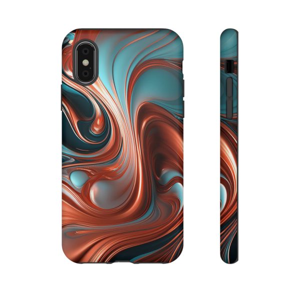 Terracotta iPhone | Samsung | Samsung Galaxy | Google Pixel - Cell Phone Tough Cases - Image 10