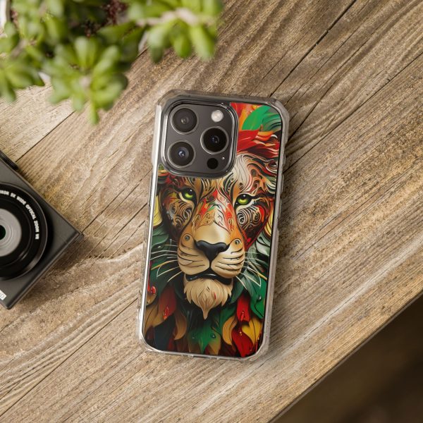 Lion 8 iPhone Magnetic Clear Impact Cases - Image 12