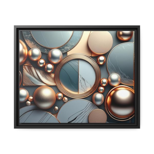 Neutral Colors Abstract 2 Matte Canvas, Black Frame - Image 13