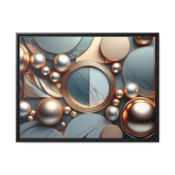 Neutral Colors Abstract 2 Matte Canvas, Black Frame - Image 25