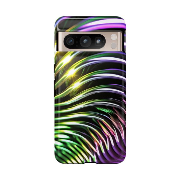 Green and Purple 2 iPhone | Samsung | Samsung Galaxy | Google Pixel - Cell Phone Tough Cases - Image 215