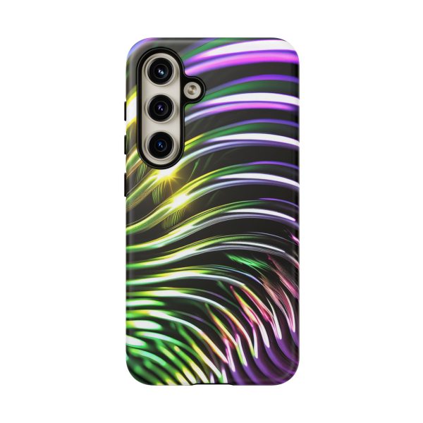 Green and Purple 2 iPhone | Samsung | Samsung Galaxy | Google Pixel - Cell Phone Tough Cases - Image 190