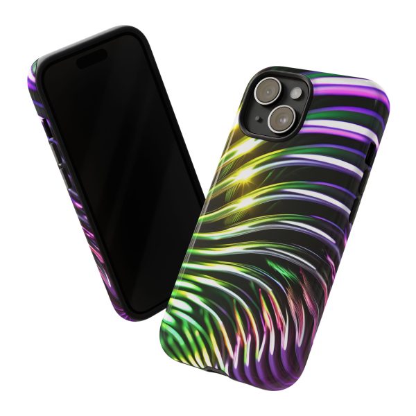 Green and Purple 2 iPhone | Samsung | Samsung Galaxy | Google Pixel - Cell Phone Tough Cases - Image 162