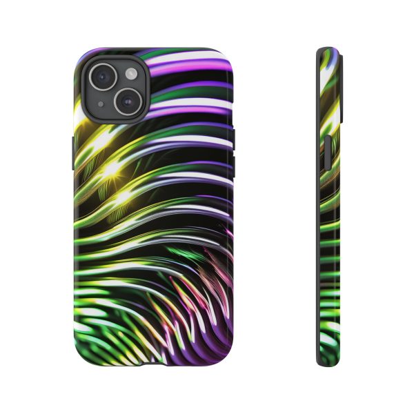 Green and Purple 2 iPhone | Samsung | Samsung Galaxy | Google Pixel - Cell Phone Tough Cases - Image 167