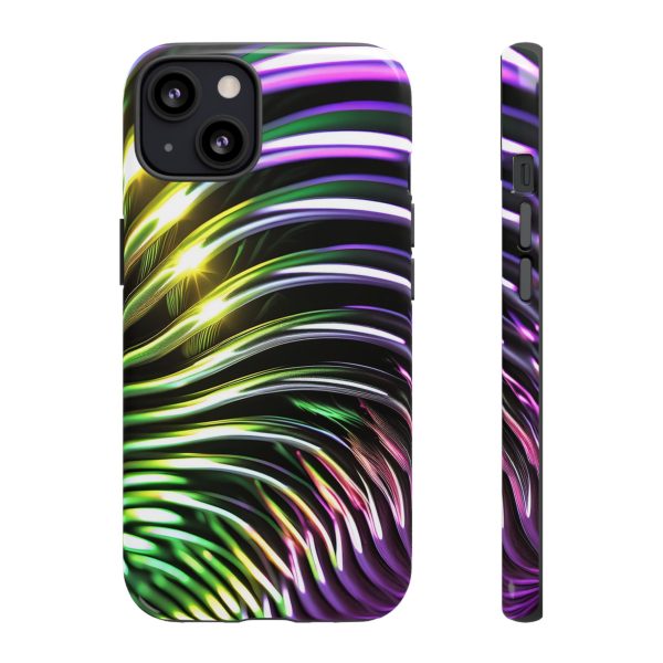 Green and Purple 2 iPhone | Samsung | Samsung Galaxy | Google Pixel - Cell Phone Tough Cases - Image 37