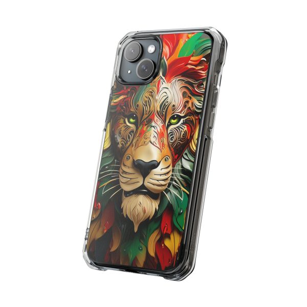 Lion 8 iPhone Magnetic Clear Impact Cases - Image 14