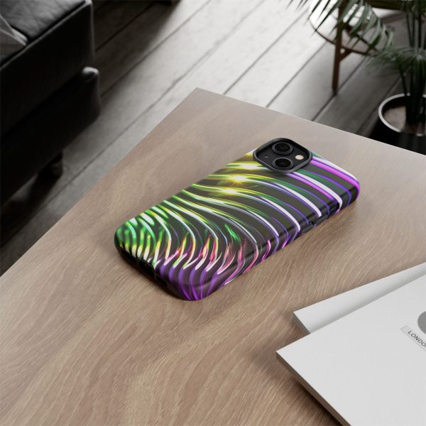 Green and Purple 2 iPhone | Samsung | Samsung Galaxy | Google Pixel - Cell Phone Tough Cases - Image 112