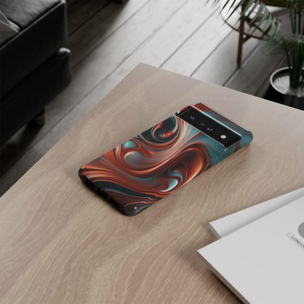 Terracotta iPhone | Samsung | Samsung Galaxy | Google Pixel - Cell Phone Tough Cases - Image 156