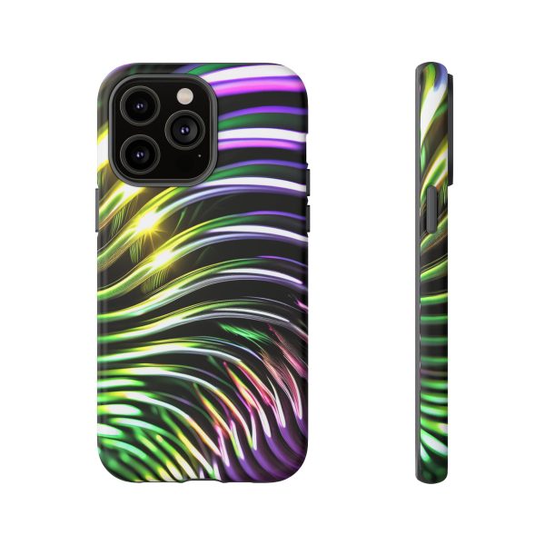 Green and Purple 2 iPhone | Samsung | Samsung Galaxy | Google Pixel - Cell Phone Tough Cases - Image 117