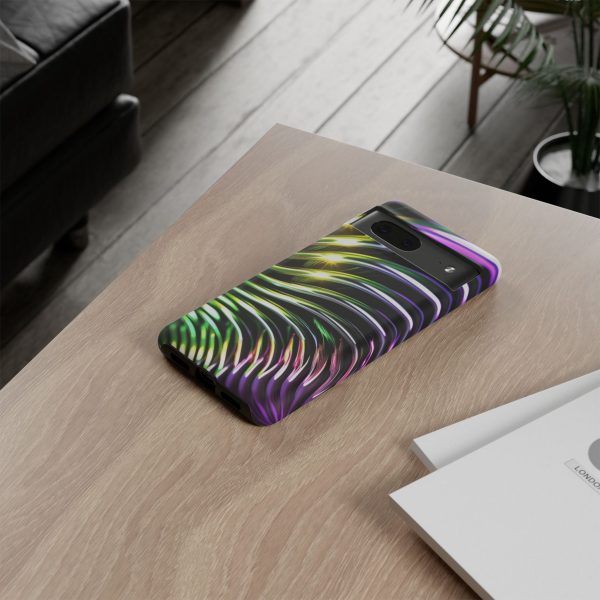 Green and Purple 2 iPhone | Samsung | Samsung Galaxy | Google Pixel - Cell Phone Tough Cases - Image 152