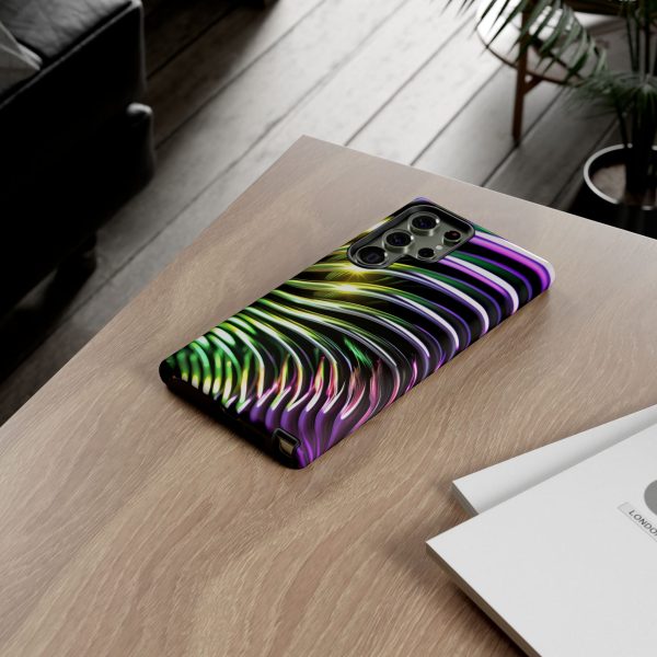 Green and Purple 2 iPhone | Samsung | Samsung Galaxy | Google Pixel - Cell Phone Tough Cases - Image 140