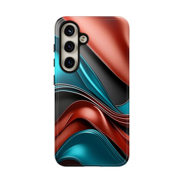 Dark Terracotta iPhone | Samsung | Samsung Galaxy | Google Pixel - Cell Phone Tough Cases - Image 185