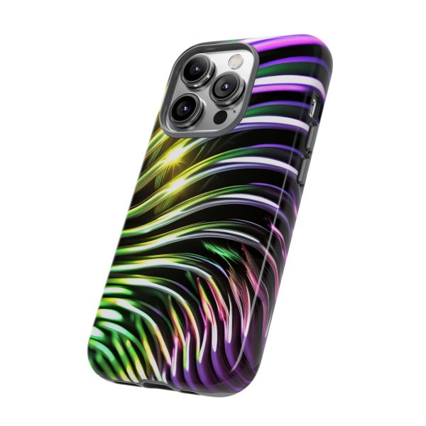 Green and Purple 2 iPhone | Samsung | Samsung Galaxy | Google Pixel - Cell Phone Tough Cases - Image 98