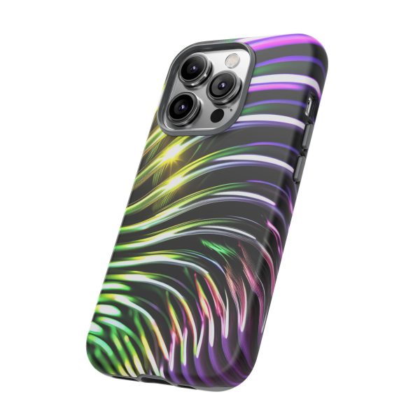 Green and Purple 2 iPhone | Samsung | Samsung Galaxy | Google Pixel - Cell Phone Tough Cases - Image 102