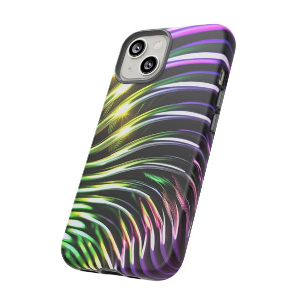 Green and Purple 2 iPhone | Samsung | Samsung Galaxy | Google Pixel - Cell Phone Tough Cases - Image 94