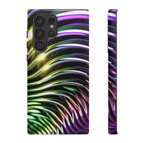 Green and Purple 2 iPhone | Samsung | Samsung Galaxy | Google Pixel - Cell Phone Tough Cases - Image 85