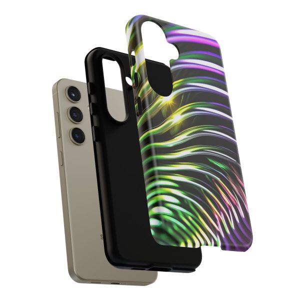 Green and Purple 2 iPhone | Samsung | Samsung Galaxy | Google Pixel - Cell Phone Tough Cases - Image 193