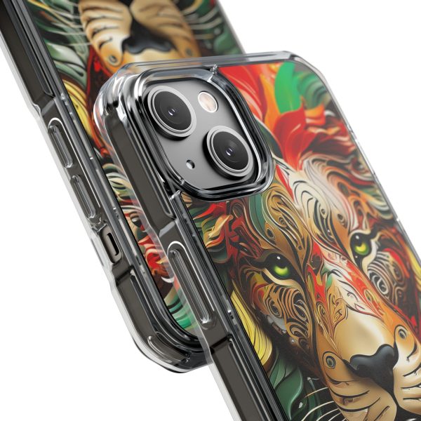 Lion 8 iPhone Magnetic Clear Impact Cases - Image 27