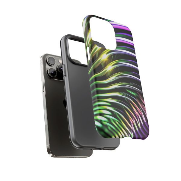 Green and Purple 2 iPhone | Samsung | Samsung Galaxy | Google Pixel - Cell Phone Tough Cases - Image 119