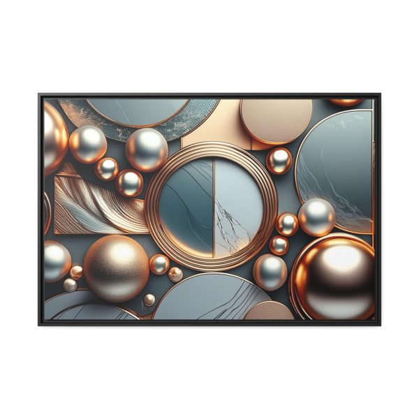 Neutral Colors Abstract 2 Matte Canvas, Black Frame - Image 37