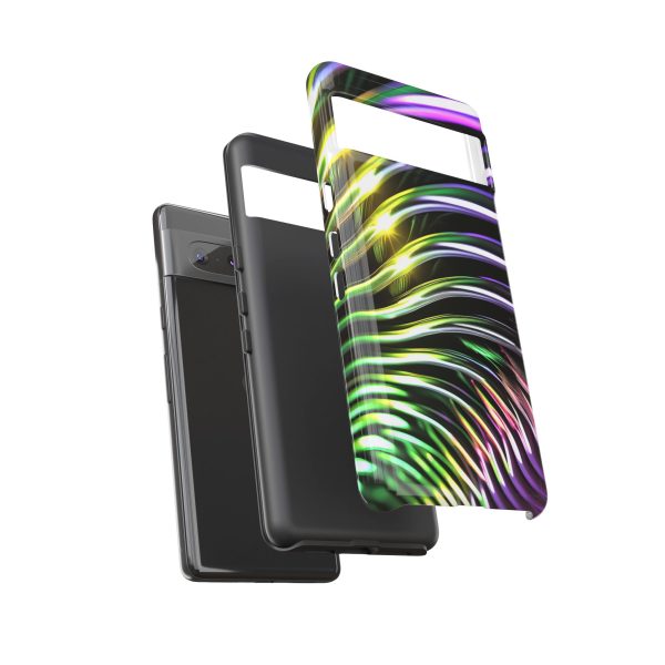 Green and Purple 2 iPhone | Samsung | Samsung Galaxy | Google Pixel - Cell Phone Tough Cases - Image 147