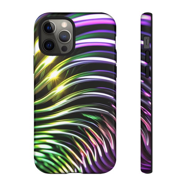 Green and Purple 2 iPhone | Samsung | Samsung Galaxy | Google Pixel - Cell Phone Tough Cases - Image 33