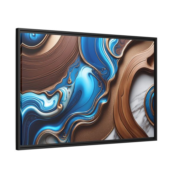 Abstract Wood 3 Matte Canvas, Black Frame - Image 30