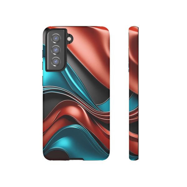 Dark Terracotta iPhone | Samsung | Samsung Galaxy | Google Pixel - Cell Phone Tough Cases - Image 75