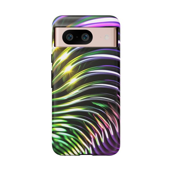 Green and Purple 2 iPhone | Samsung | Samsung Galaxy | Google Pixel - Cell Phone Tough Cases - Image 230