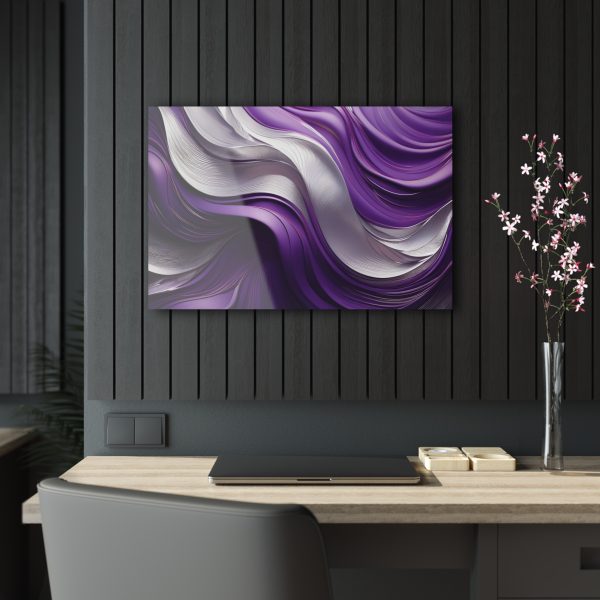 Purple and Silver Acrylic Prints - Image 16