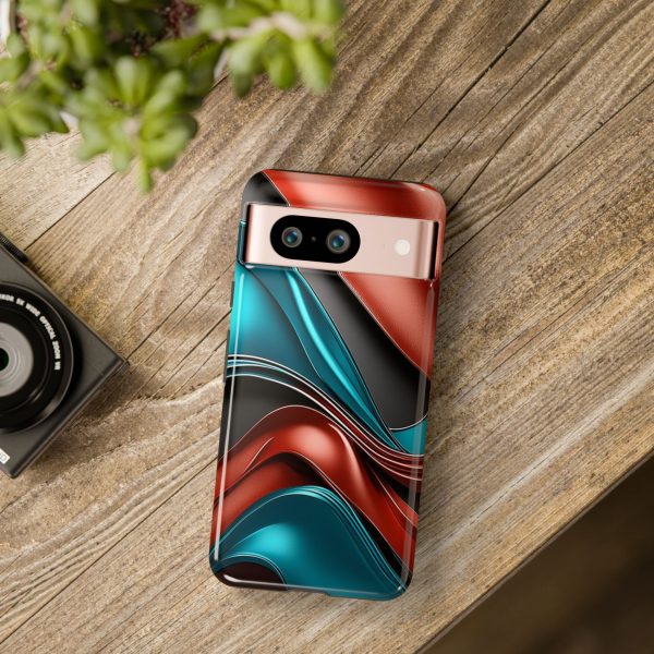 Dark Terracotta iPhone | Samsung | Samsung Galaxy | Google Pixel - Cell Phone Tough Cases - Image 229