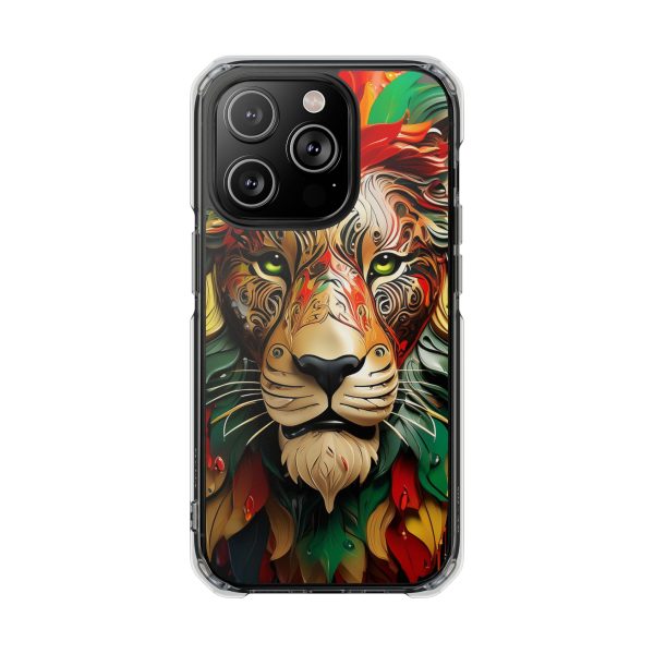 Lion 8 iPhone Magnetic Clear Impact Cases - Image 31