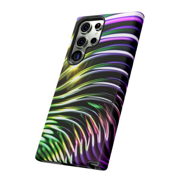 Green and Purple 2 iPhone | Samsung | Samsung Galaxy | Google Pixel - Cell Phone Tough Cases - Image 138