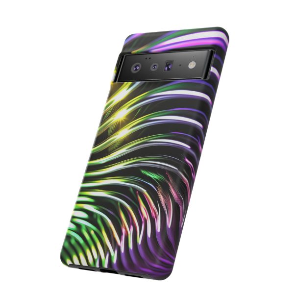 Green and Purple 2 iPhone | Samsung | Samsung Galaxy | Google Pixel - Cell Phone Tough Cases - Image 158