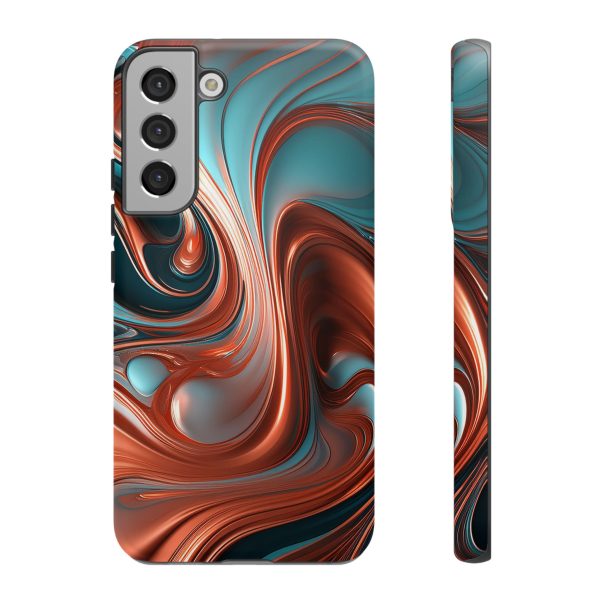 Terracotta iPhone | Samsung | Samsung Galaxy | Google Pixel - Cell Phone Tough Cases - Image 83