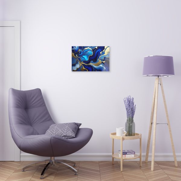 Royal Blue and Gold Acrylic Prints - Image 10