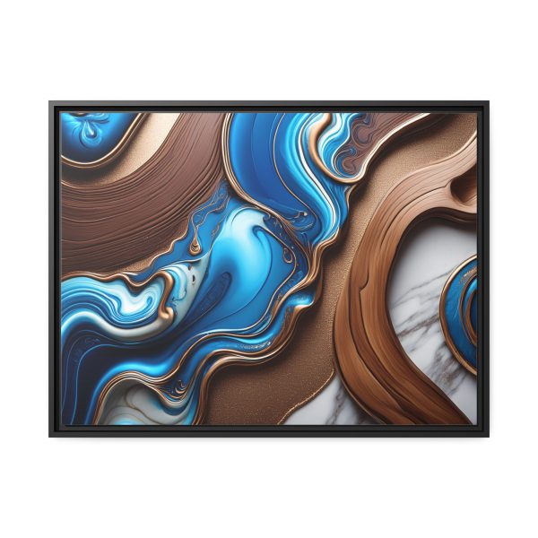 Abstract Wood 3 Matte Canvas, Black Frame - Image 25