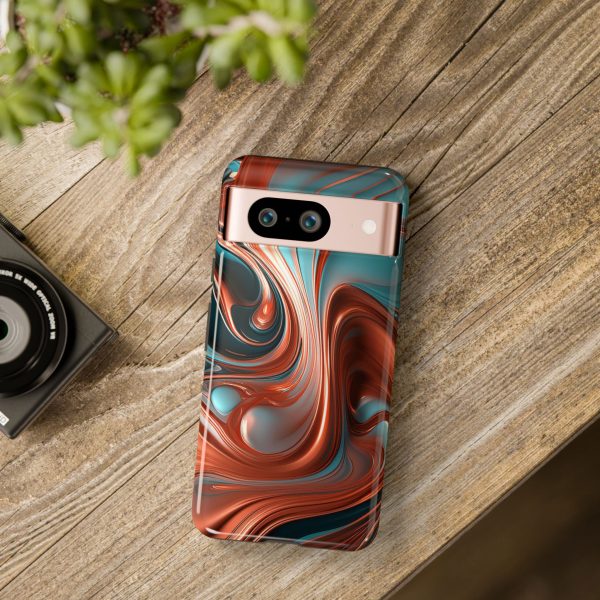 Terracotta iPhone | Samsung | Samsung Galaxy | Google Pixel - Cell Phone Tough Cases - Image 229