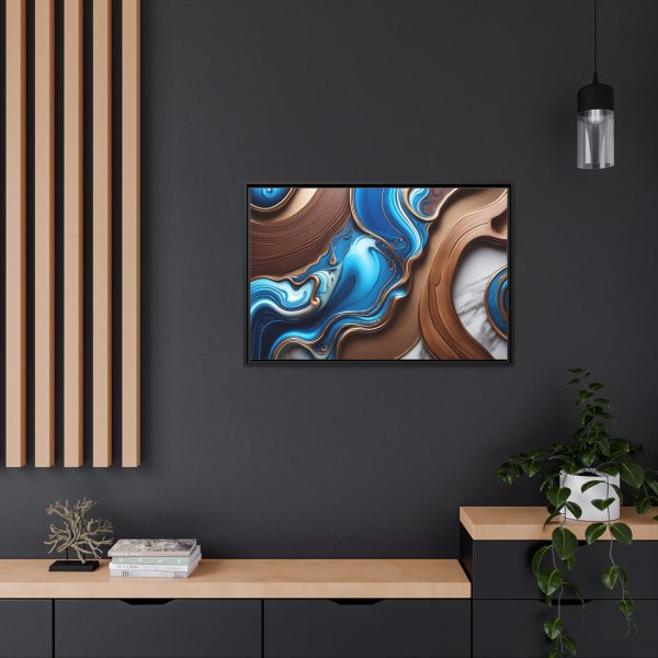 Abstract Wood 3 Matte Canvas, Black Frame - Image 32