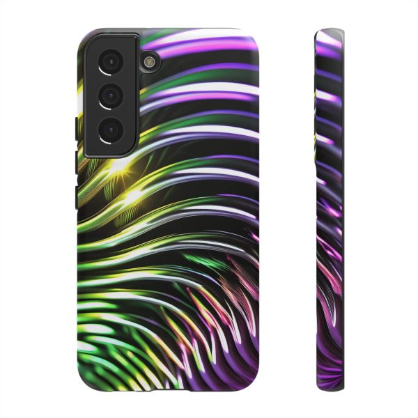 Green and Purple 2 iPhone | Samsung | Samsung Galaxy | Google Pixel - Cell Phone Tough Cases - Image 79