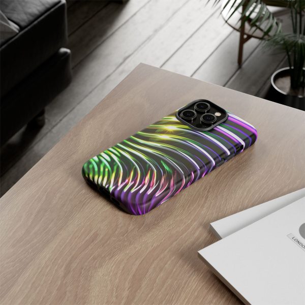 Green and Purple 2 iPhone | Samsung | Samsung Galaxy | Google Pixel - Cell Phone Tough Cases - Image 120