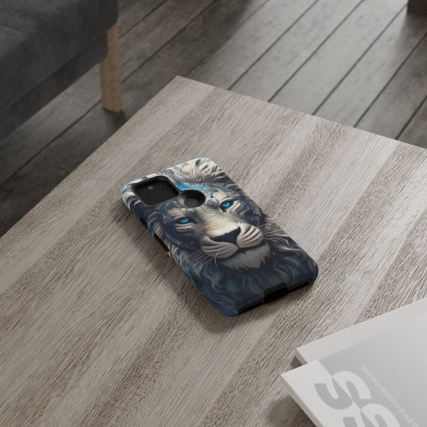 Blue Lion Art iPhone | Google Pixel - Cell Phone Tough Cases - Image 37