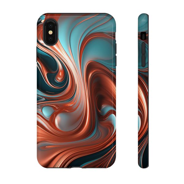 Terracotta iPhone | Samsung | Samsung Galaxy | Google Pixel - Cell Phone Tough Cases - Image 11