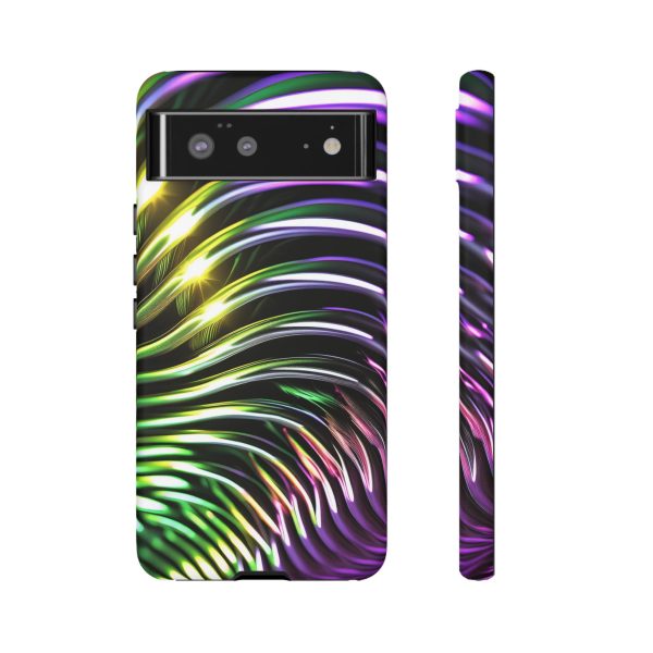 Green and Purple 2 iPhone | Samsung | Samsung Galaxy | Google Pixel - Cell Phone Tough Cases - Image 67