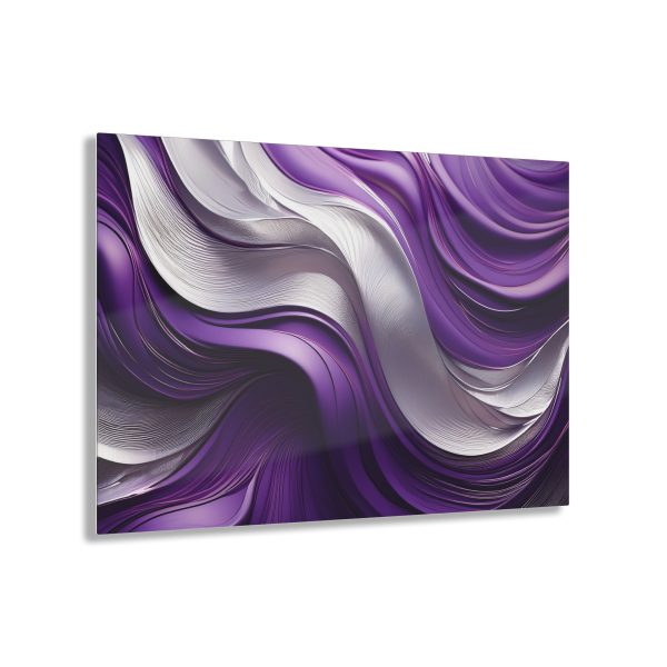 Purple and Silver Acrylic Prints - Image 22