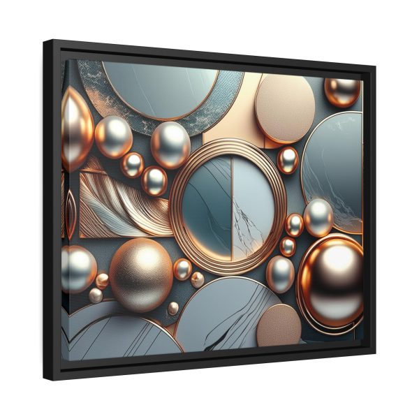 Neutral Colors Abstract 2 Matte Canvas, Black Frame - Image 14