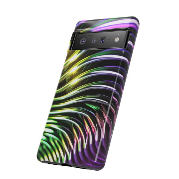 Green and Purple 2 iPhone | Samsung | Samsung Galaxy | Google Pixel - Cell Phone Tough Cases - Image 154